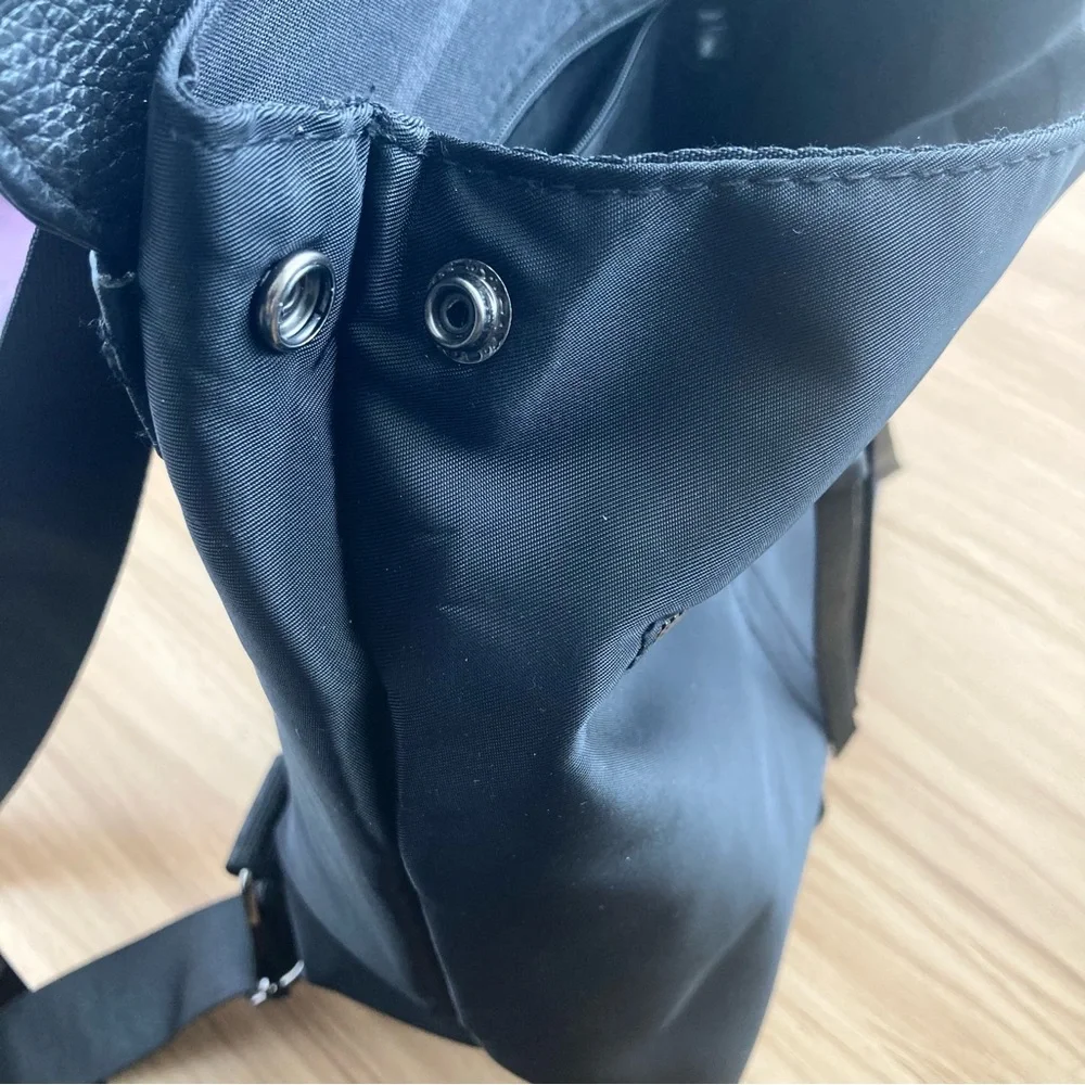 Botkier Mini Trigger Backpack Black Nylon Minimal Streetwear Utility Fall School